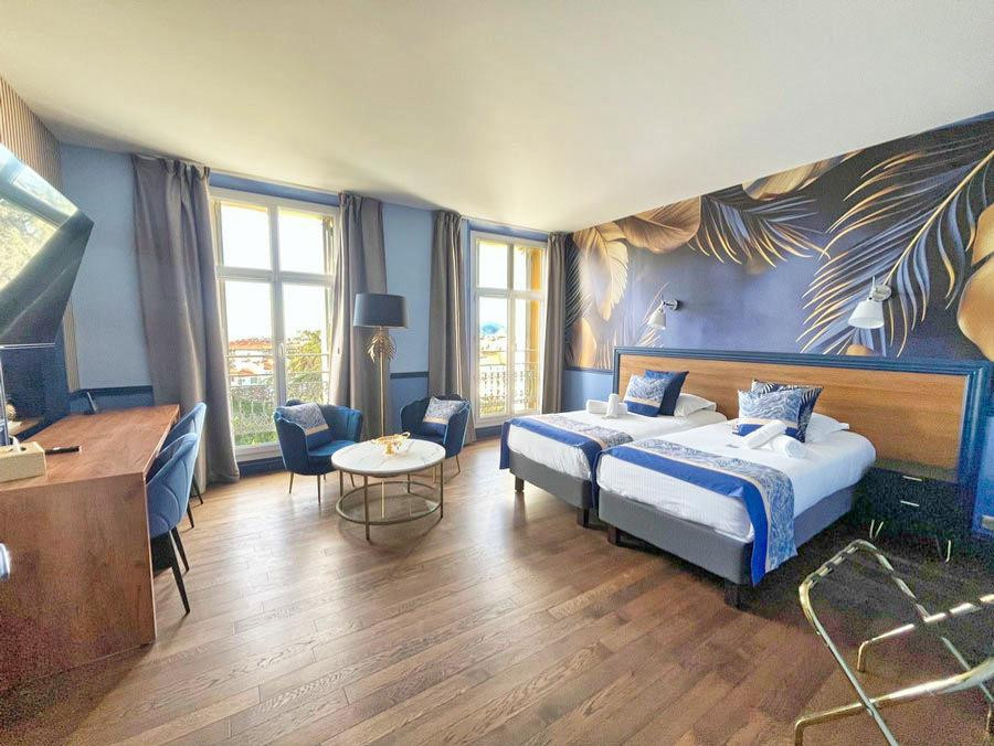 Hôtel Windsor - Chambre Palme d'or