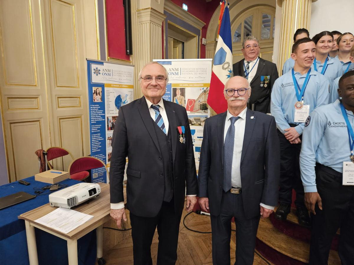 Patrick Sandevoir Président de l’ANMONM et Jean-Louis BOUILHOL Président de l'ADOSOM Patrick Sandevoir Président de l’ANMONM et Jean-Louis BOUILHOL Président de l'ADOSOM