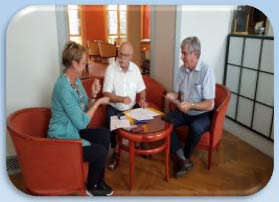 Signature de la convention avec l'association Les Ailes Brisees